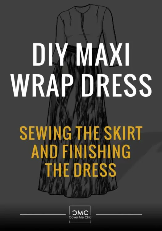 maxi wrap dress skirt