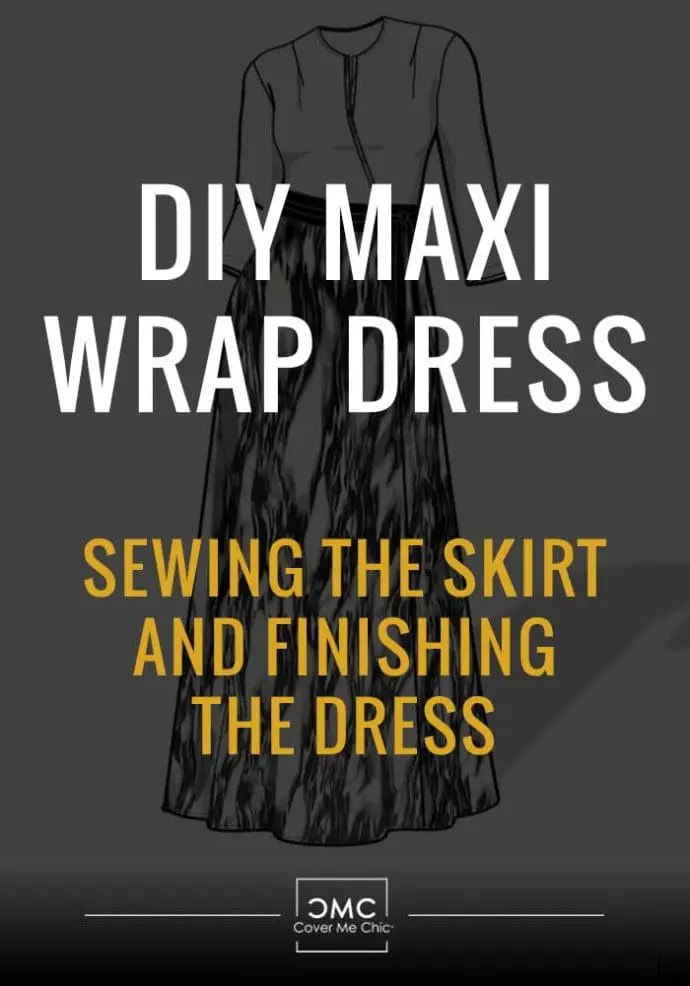 maxi wrap dress skirt