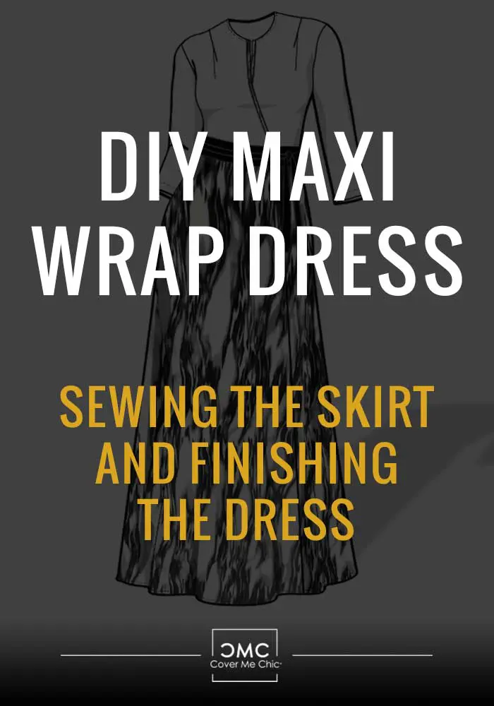 maxi wrap dress skirt