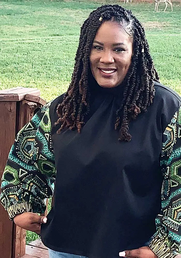 aziza tunic top