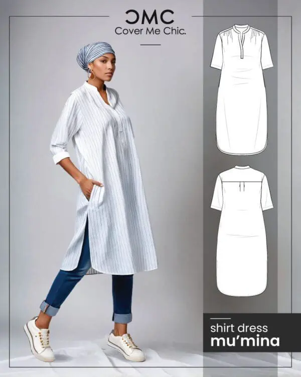 mumina shirt dress pdf pattern