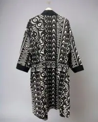tribal print kimono back