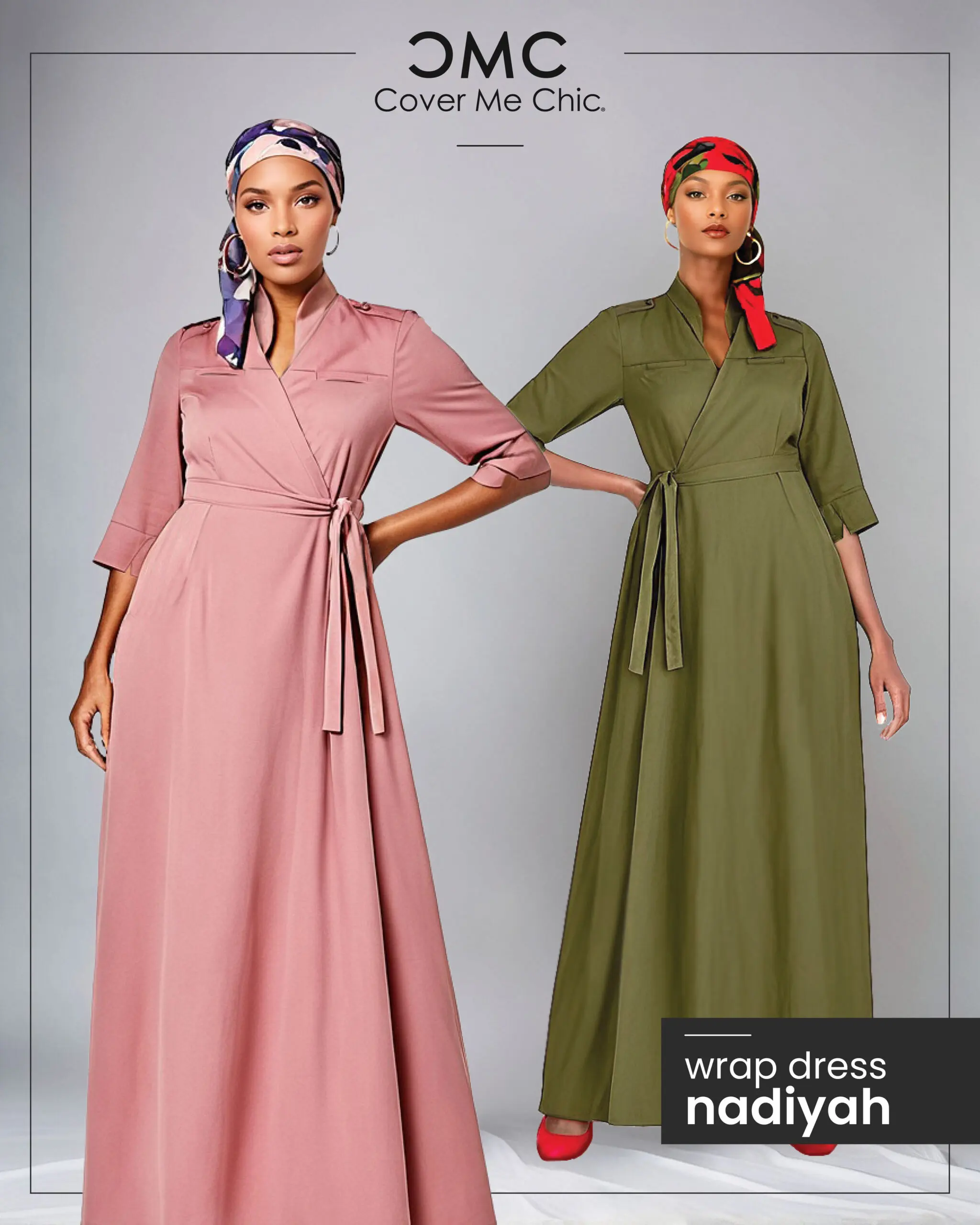 how to sew a maxi wrap dress with pockets