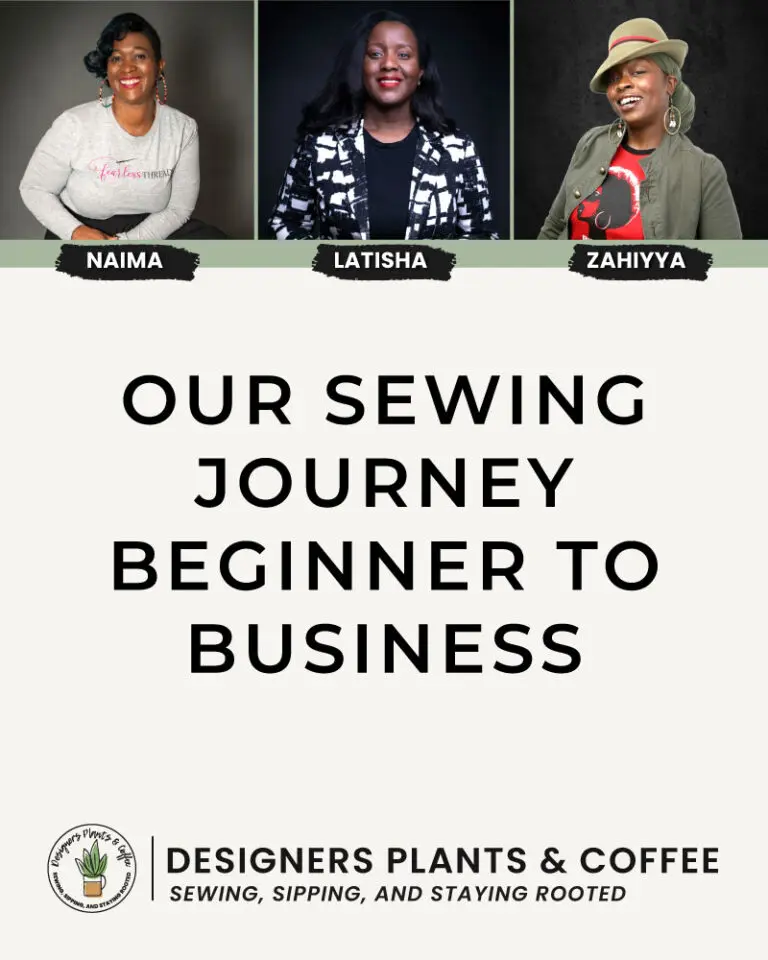Sewing journey to sewing business