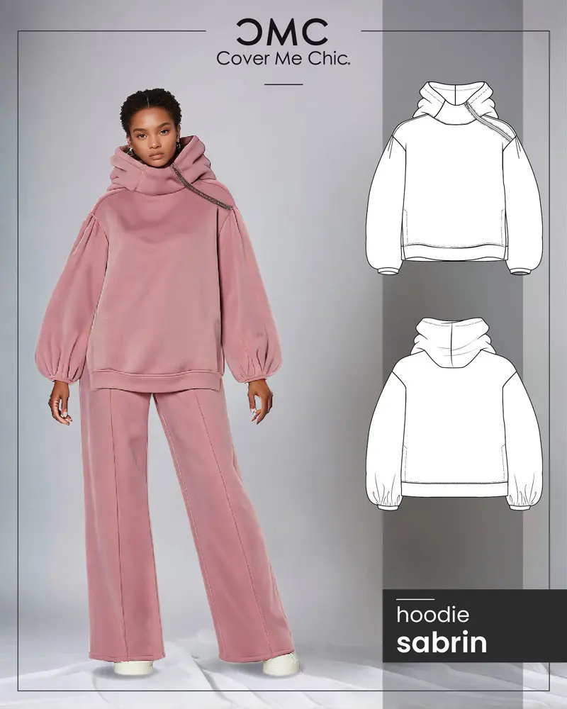 Sabrin Hoodie PDF Sewing Pattern