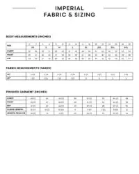 iman top imperial sizing