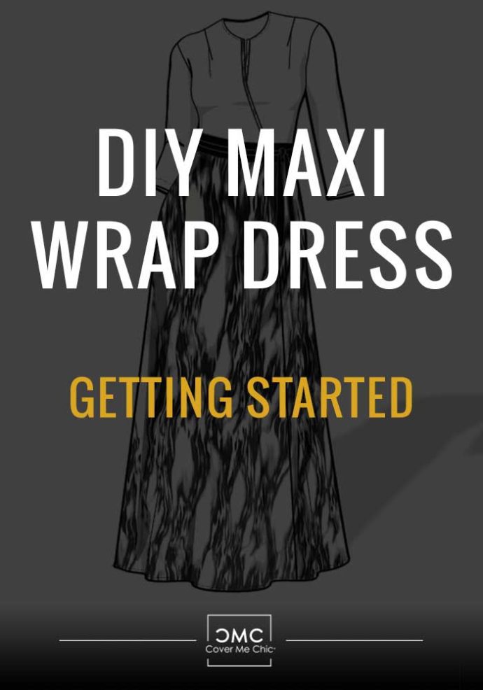 diy maxi wrap dress