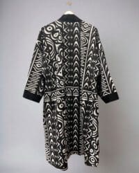 tribal print kimono back