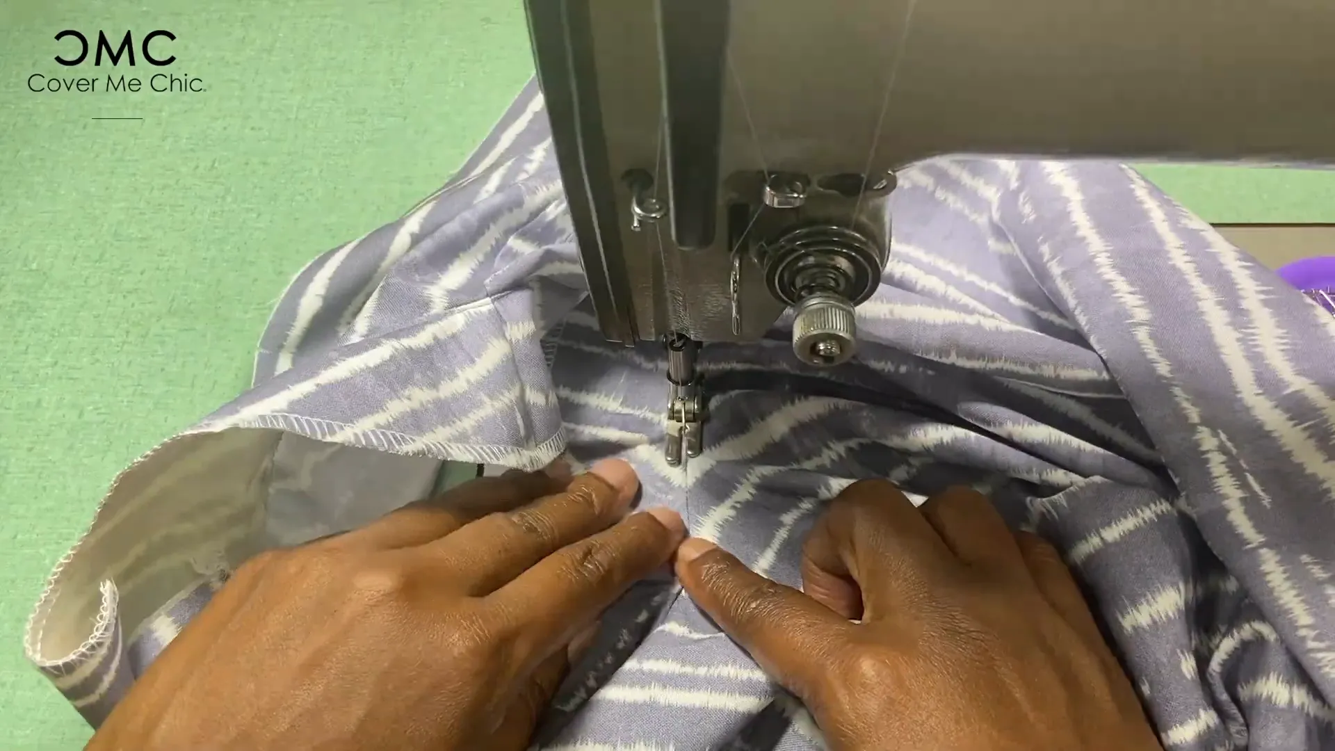 Understitching facing to keep it flat